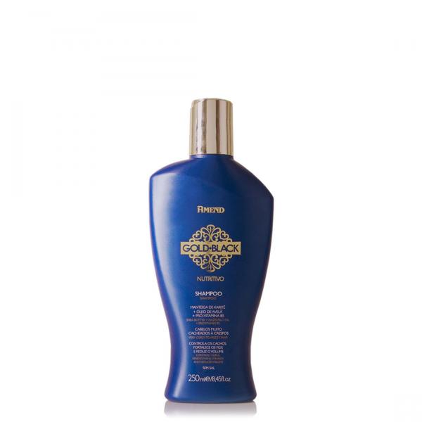 Shampoo Gold Black Amend Nutritivo 340ml - Amend