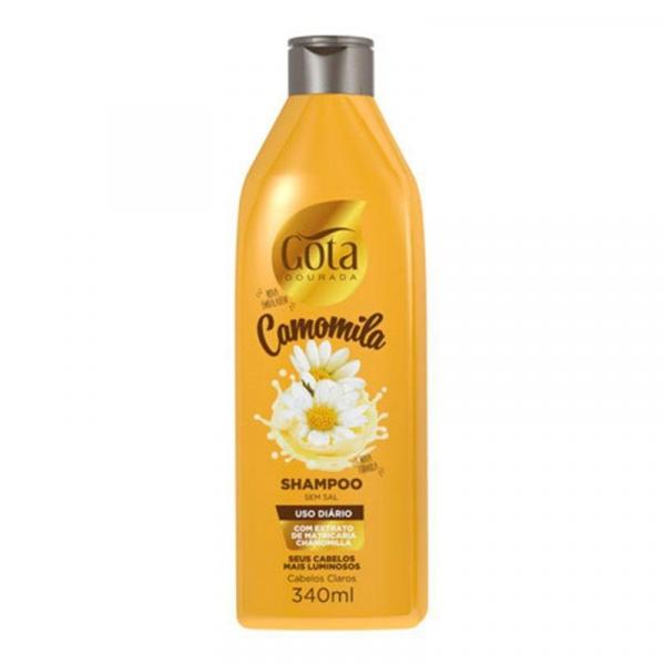 Shampoo Gota Dourada 340ml Uso Diário Camomila