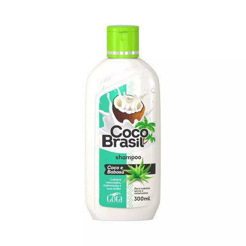 Shampoo Gota Dourada Coco Brasil - Coco e Babosa - 300ml
