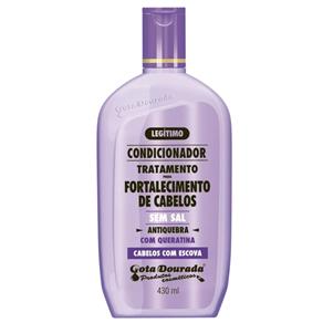 Shampoo Gota Dourada Fortalecedor Cabelo com Escova 4 - 30ml - 30ml