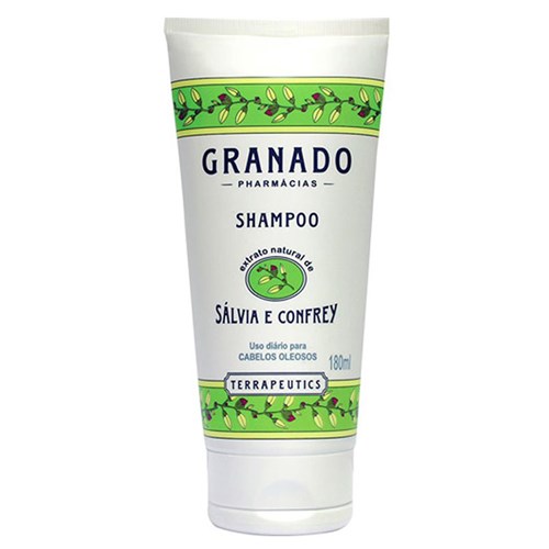 Shampoo Granado Terrapeutics Sálvia e Confrey 180Ml
