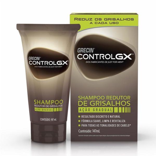 Shampoo Grecin Control Gx Redutor de Grisalhos 147ml