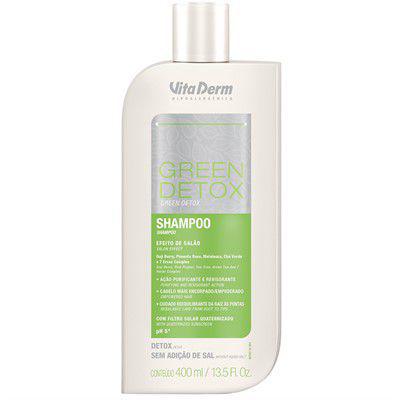 Shampoo Green Detox 400ml - Vita Derm