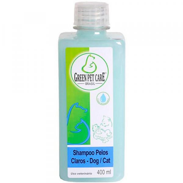 Shampoo Green Pet Care Pelos Claros 400 Ml