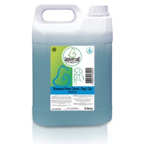 Shampoo Green Pet Care Pelos Claros 5 L