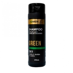 Shampoo Green 3x1 Para Cabelos Oleosos 250ml - Id Men