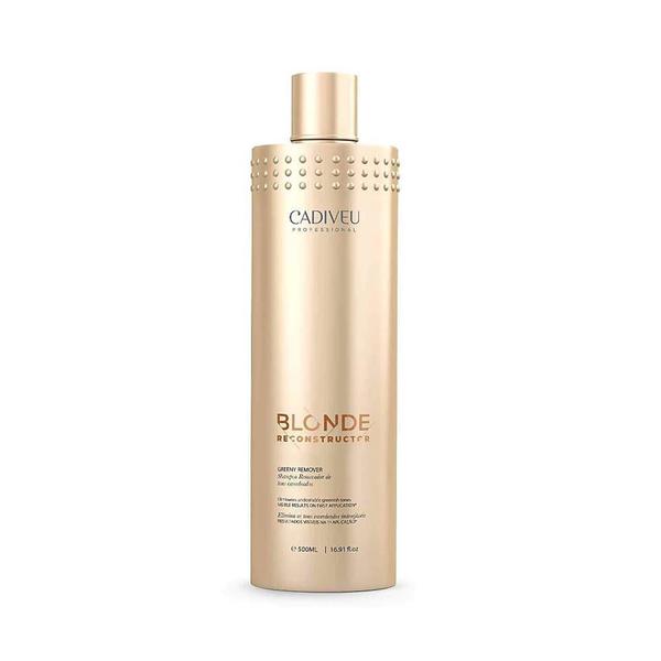 Shampoo Greeny Remover Blonde Reconstructor Cadiveu 500ml