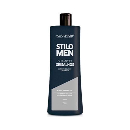 Shampoo Grisalhos Alta Moda Stilo Men - 250ml