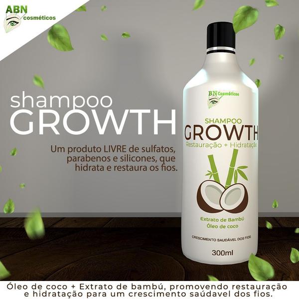 Shampoo Growth - 300 Ml - Abncosméticos