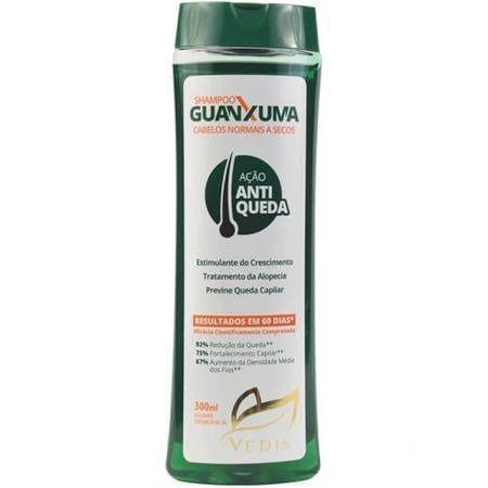 Shampoo Guanxuma Anti Queda Cabelos Normais a Seco 300ml - Vedis