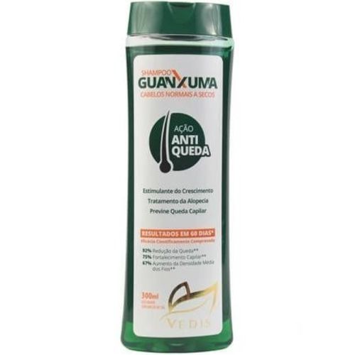Shampoo Guanxuma Anti Queda Cabelos Normais a Seco 300ml