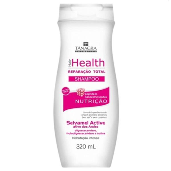 Shampoo Hair Health Repar. Total Nutricao - 320ml - Tânagra Cosméticos