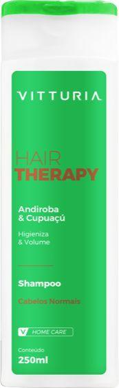 Shampoo Hair Therapy Andiroba e Cupuaçu 250ml Cabelos Normais - Vitturia
