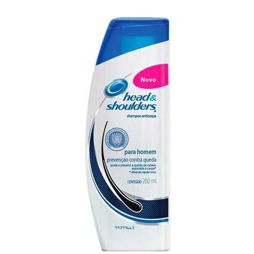 Shampoo Head Men Prevenção Contra Queda 200 Ml