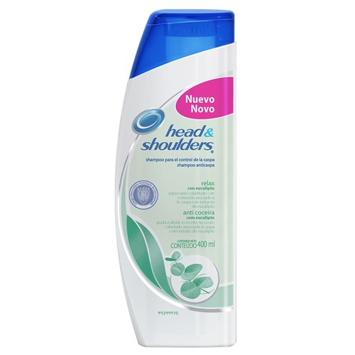 Shampoo Head & Shoulders Anticaspa Anticoceira 400Ml