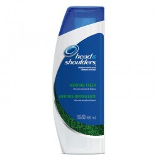Shampoo Head & Shoulders Men Menthol Refrescante 400ml