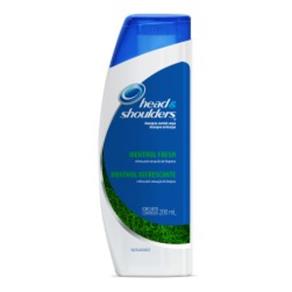 Shampoo Head & Shoulders Menthol Refrescante Masculino 200ml