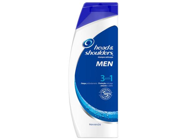 Shampoo HeadShoulders Anticaspa 3 em 1 - Masculino 200ml