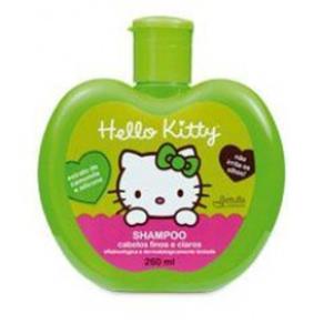 Shampoo Hello Kitty Cabelos Finos e Claros 260Ml