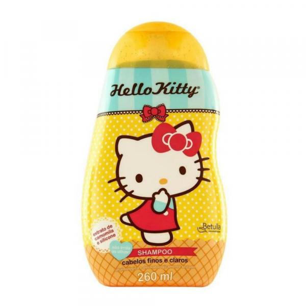 Shampoo Hello Kitty Finos e Claros - 260Ml