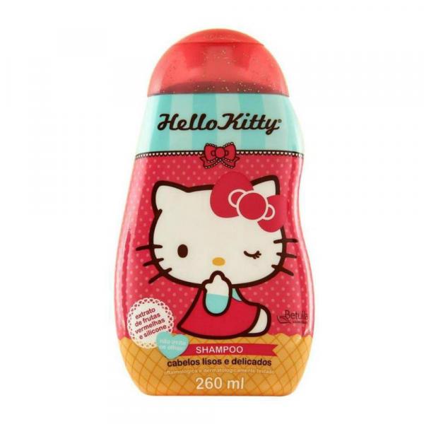 Shampoo Hello Kitty Lisos e Delicados - 260Ml