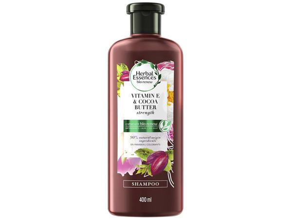 Shampoo Herbal Essences Vitamina e - e Manteiga de Cacau Bío:renew 400ml