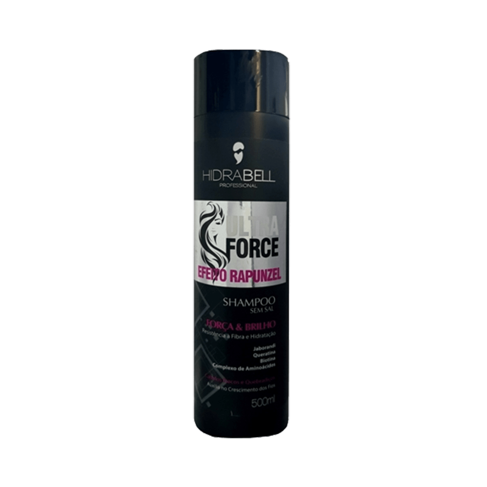 Shampoo Hidrabell Ultra Force Efeito Rapunzel 500ml