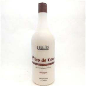 Shampoo Hidratação Imediata Óleo de Coco 1L (Cabelos Secos,Sem Vida e Quimicamente Tratados)