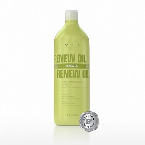Shampoo Hidratação Nutritiva Renew Oil Ybera Paris 1l