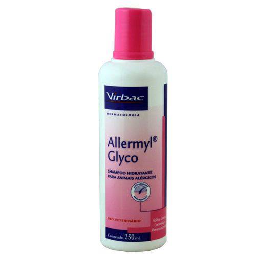 Shampoo Hidratante Allermyl Glyco 250ml Cães e Gatos