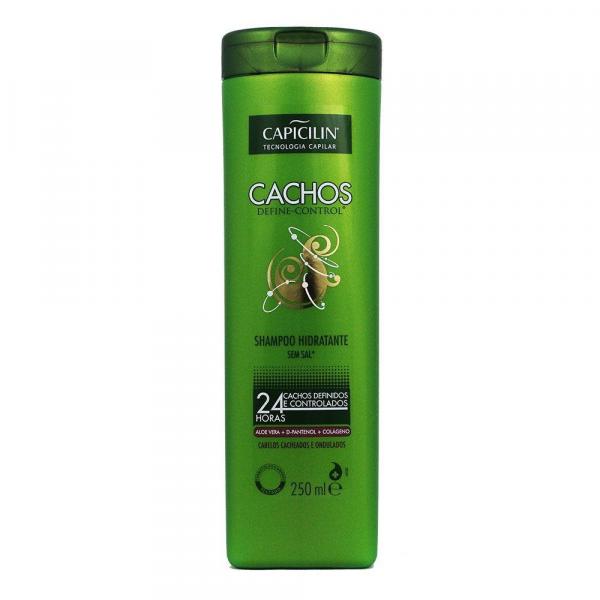 Shampoo Hidratante Capicilin Cachos Define Control 250Ml