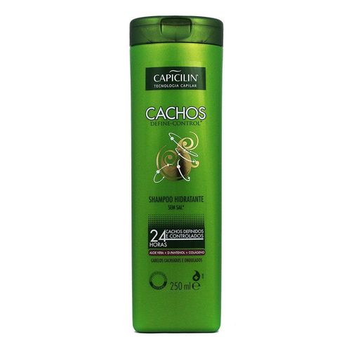 Shampoo Hidratante Capicilin Cachos Define Control 250ml
