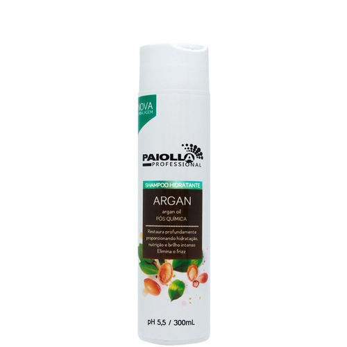 Shampoo Hidratante de Argan Pós Química Paiolla - 300ml