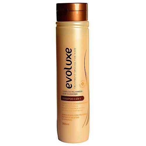 Shampoo Hidratante Desembaraçante 3 em 1 EVOLUXE 300ml