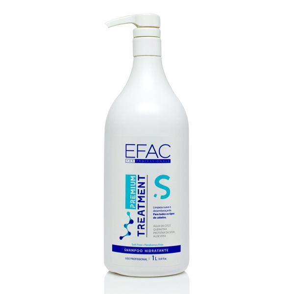 Shampoo Hidratante EFAC Premium Treatment - 1L - Efac For Professionals