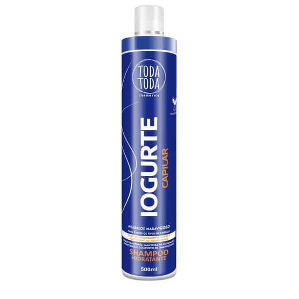 Shampoo Hidratante Iogurte Natural 500ml - Toda Toda - Toda Toda Cosmetics