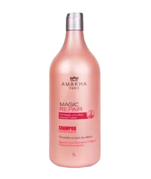 Shampoo Magic Repair Hidratante 1 Litro Amakha Paris