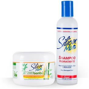 Shampoo Hidratante + Mascara Silicon Mix Bambu 225G Avanti