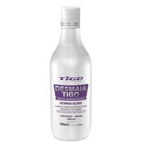 Shampoo Hidratante Matizador Tigo Cosméticos Desmaia Cabelo Blond - 250ml