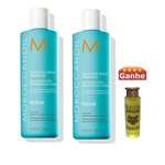 Shampoo Hidratante Repair Moroccanoil 500ml 2x 250ml