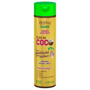 Shampoo Hidratante Revitay Novex Óleo de Coco - 300ml