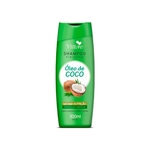 Shampoo hidratante vittore óleo de coco cabelos saudáveis bonitos e sedosos 300ml