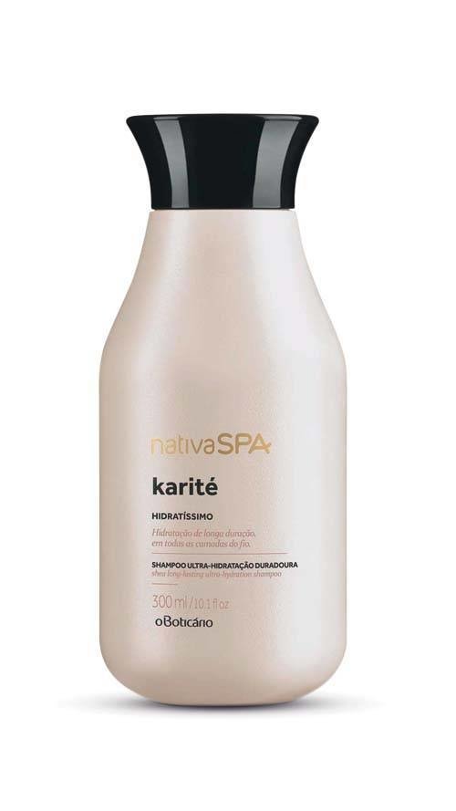 Shampoo Hidratíssimo Karité 300Ml [Nativa Spa - o Boticário]