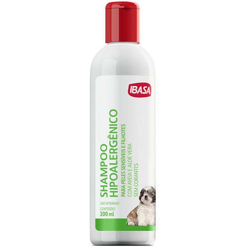 Shampoo Hipoalergênico Ibasa 200Ml