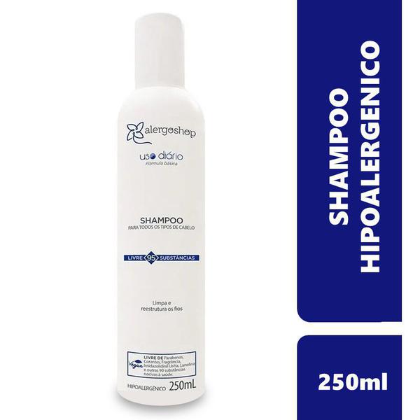 Shampoo Hipoalergênico Uso Diário 250 Ml Alergoshop