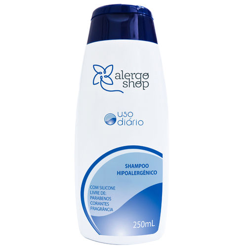 Shampoo Hipoalergênico Uso Diário 250ml Alergoshop