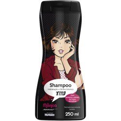 Shampoo Huggies Turma da Mônica Jovem Mônica Hidratação e Brilho 250Ml