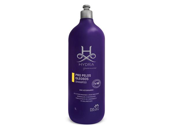 Shampoo Hydra Groomers Pet Society Pro Pelos Oleosos 1Litro