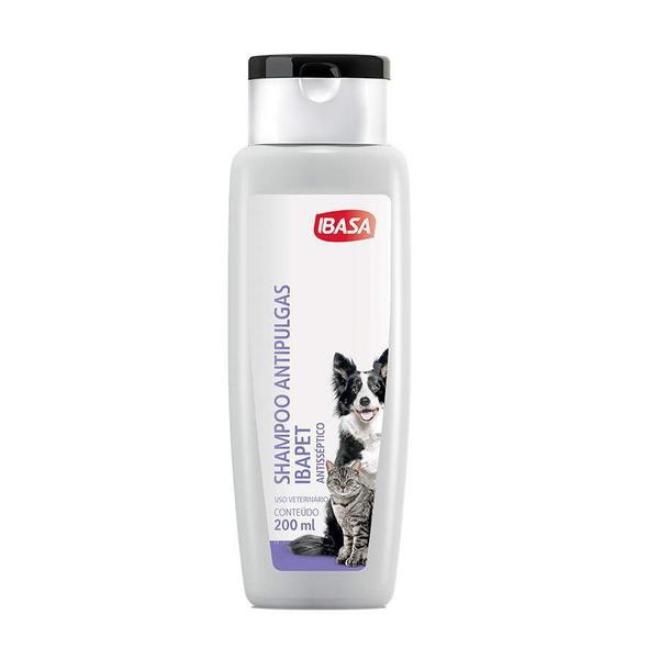 Shampoo Ibasa Anti Pulgas para Cães e Gatos 200ml