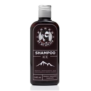 Shampoo Ice para Limpeza 140g Barba de Respeito